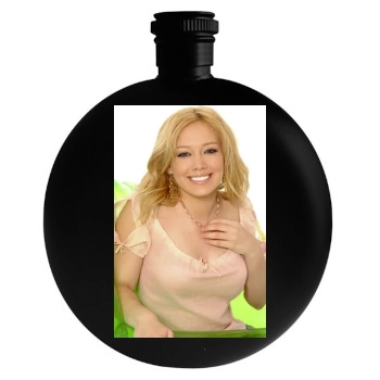 Hilary Duff Round Flask