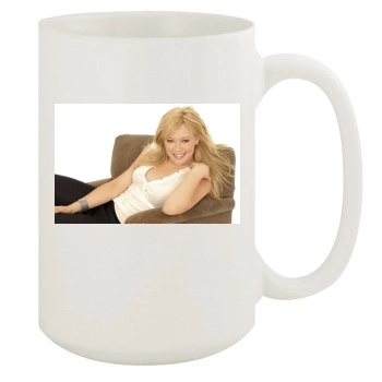 Hilary Duff 15oz White Mug