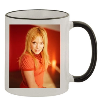 Hilary Duff 11oz Colored Rim & Handle Mug