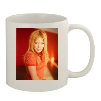 Hilary Duff 11oz White Mug