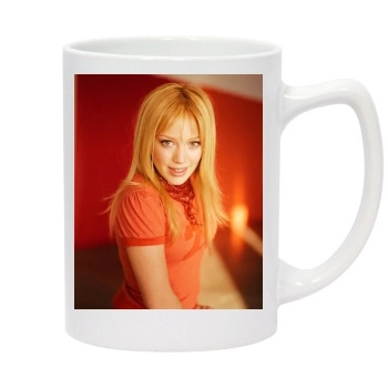 Hilary Duff 14oz White Statesman Mug