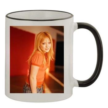 Hilary Duff 11oz Colored Rim & Handle Mug