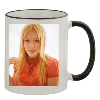 Hilary Duff 11oz Colored Rim & Handle Mug