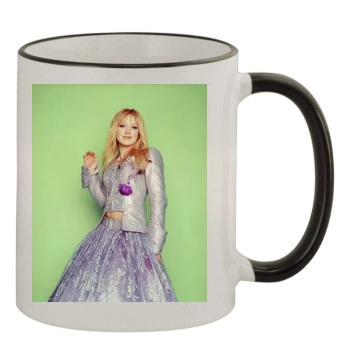 Hilary Duff 11oz Colored Rim & Handle Mug