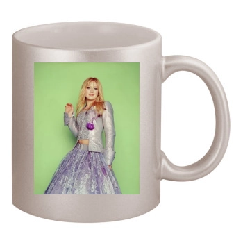 Hilary Duff 11oz Metallic Silver Mug