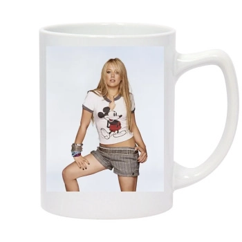 Hilary Duff 14oz White Statesman Mug