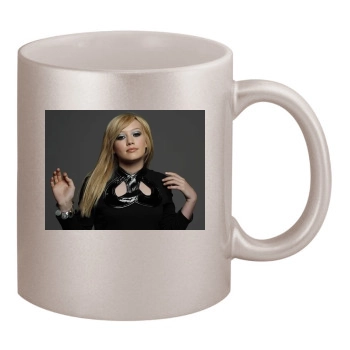 Hilary Duff 11oz Metallic Silver Mug