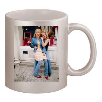 Hilary Duff 11oz Metallic Silver Mug