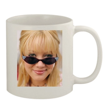 Hilary Duff 11oz White Mug