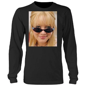 Hilary Duff Men's Heavy Long Sleeve TShirt