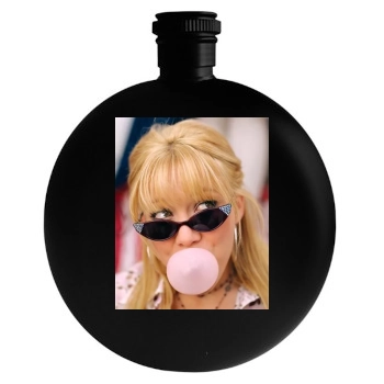 Hilary Duff Round Flask