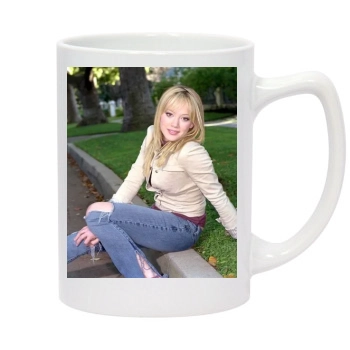 Hilary Duff 14oz White Statesman Mug