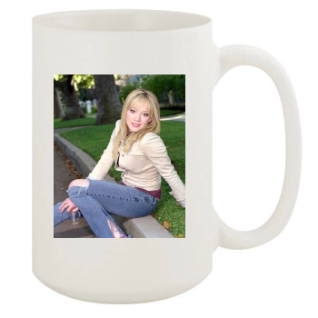 Hilary Duff 15oz White Mug