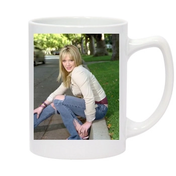 Hilary Duff 14oz White Statesman Mug