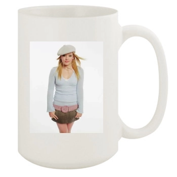 Hilary Duff 15oz White Mug