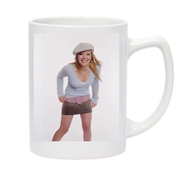 Hilary Duff 14oz White Statesman Mug