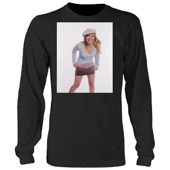 Hilary Duff Men's Heavy Long Sleeve TShirt