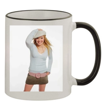 Hilary Duff 11oz Colored Rim & Handle Mug