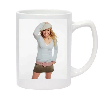 Hilary Duff 14oz White Statesman Mug