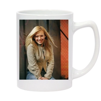 Hilary Duff 14oz White Statesman Mug