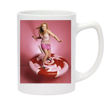 Hilary Duff 14oz White Statesman Mug