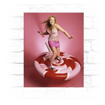 Hilary Duff Metal Wall Art