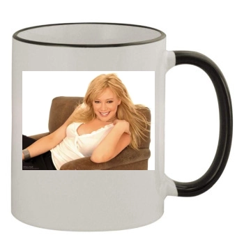 Hilary Duff 11oz Colored Rim & Handle Mug