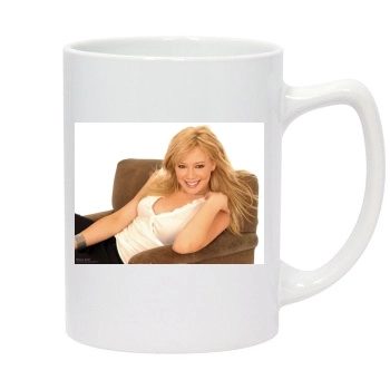 Hilary Duff 14oz White Statesman Mug