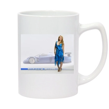 Hilary Duff 14oz White Statesman Mug