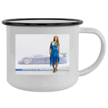 Hilary Duff Camping Mug