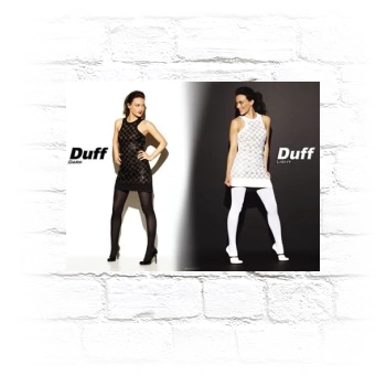 Hilary Duff Metal Wall Art