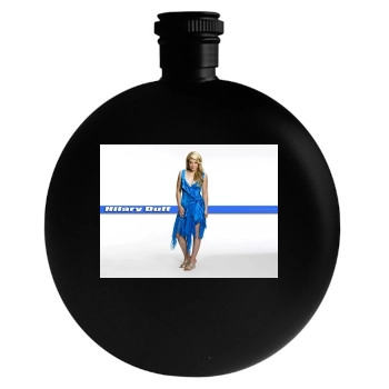 Hilary Duff Round Flask