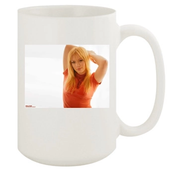 Hilary Duff 15oz White Mug