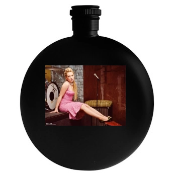 Hilary Duff Round Flask