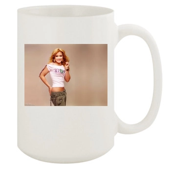 Hilary Duff 15oz White Mug