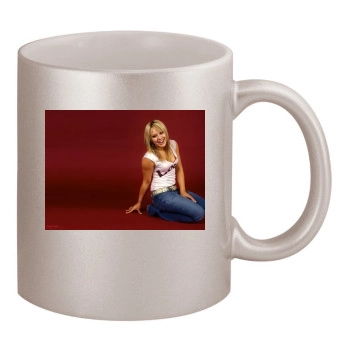 Hilary Duff 11oz Metallic Silver Mug