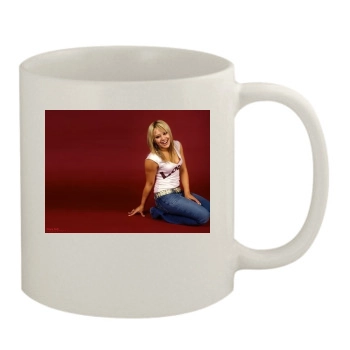 Hilary Duff 11oz White Mug