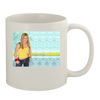 Hilary Duff 11oz White Mug