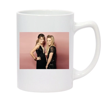 Hilary Duff 14oz White Statesman Mug