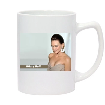 Hilary Duff 14oz White Statesman Mug