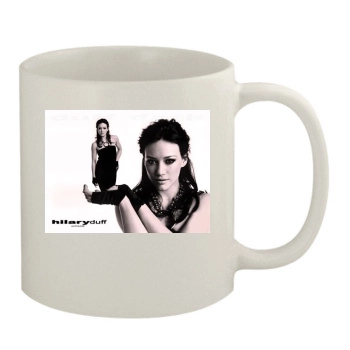 Hilary Duff 11oz White Mug