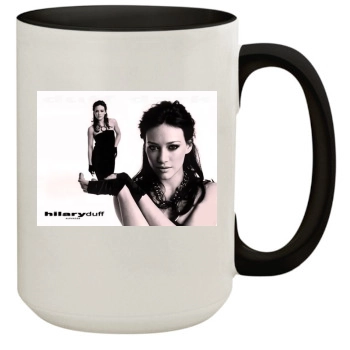 Hilary Duff 15oz Colored Inner & Handle Mug