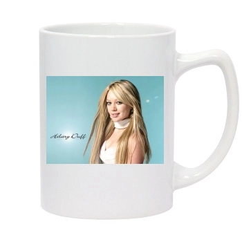 Hilary Duff 14oz White Statesman Mug