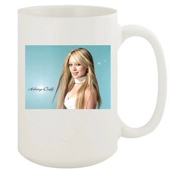 Hilary Duff 15oz White Mug