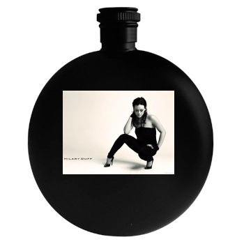 Hilary Duff Round Flask