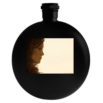 Hilary Duff Round Flask