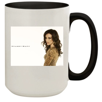 Hilary Duff 15oz Colored Inner & Handle Mug