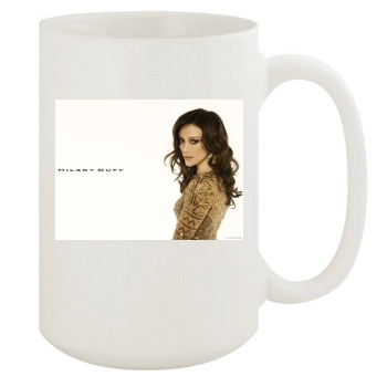 Hilary Duff 15oz White Mug