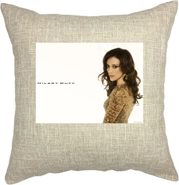 Hilary Duff Pillow