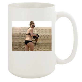 Hilary Duff 15oz White Mug